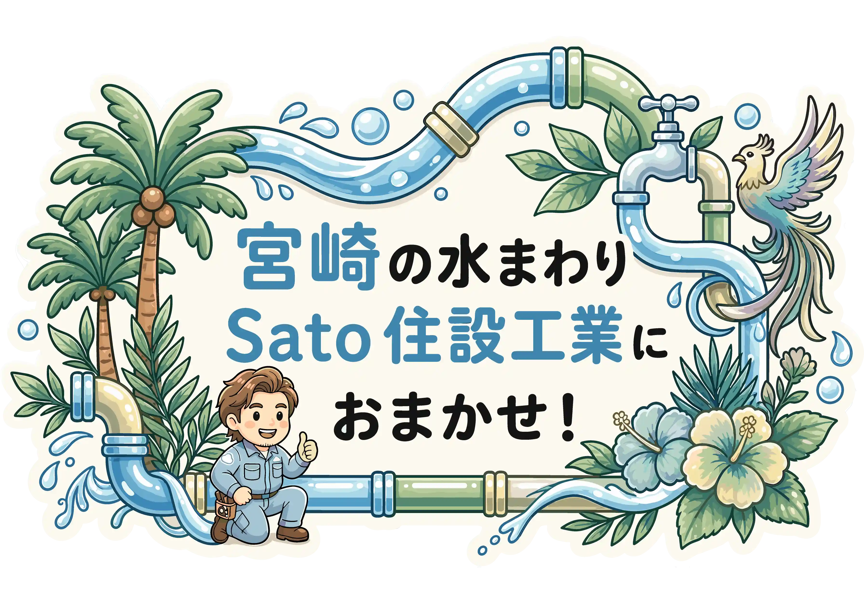 宮崎の水まわり Sato住設工業におまかせ！